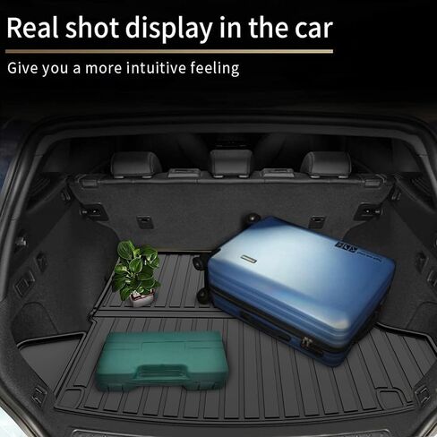 Cargo Liner for Acura RDX 2019-2024: Custom Fit All Weather Trunk Mat in Upper Position in Saudi Arabia