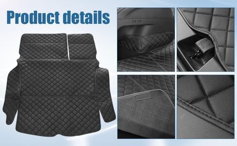 Trunk Mat Cargo Mat Pet Mat Car Seat Covers Protector Compatible with Tesla Model Y Rear Floor Mat All-Weather Waterproof Interior Accessories in Saudi Arabia