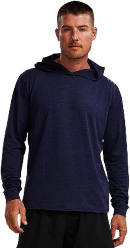 TYR MPTHSO3A238XL Sol Men Tech Hoodie Heather Navy XL in Saudi Arabia