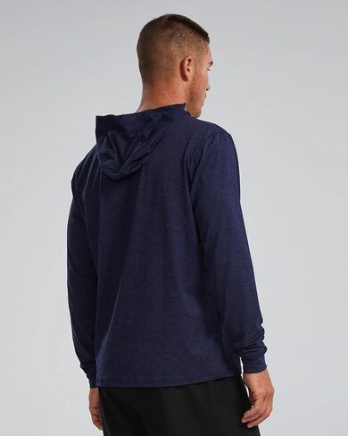 TYR MPTHSO3A238XL Sol Men Tech Hoodie Heather Navy XL in Saudi Arabia