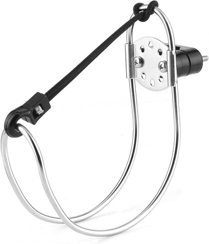 حامل حدوة حصان من Estink، حامل حلقي من الفولاذ المقاوم للصدأ مقاس 4.5 بوصة، حامل حدوة حصان، حامل حلقة سباحة على شكل حدوة حصان لسفينة القوارب البحرية in Kuwait