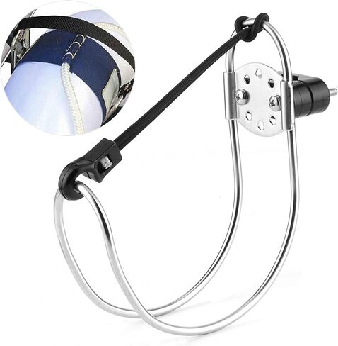 حامل حدوة حصان من Estink، حامل حلقي من الفولاذ المقاوم للصدأ مقاس 4.5 بوصة، حامل حدوة حصان، حامل حلقة سباحة على شكل حدوة حصان لسفينة القوارب البحرية in Kuwait