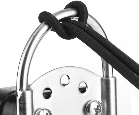 حامل حدوة حصان من Estink، حامل حلقي من الفولاذ المقاوم للصدأ مقاس 4.5 بوصة، حامل حدوة حصان، حامل حلقة سباحة على شكل حدوة حصان لسفينة القوارب البحرية in Kuwait