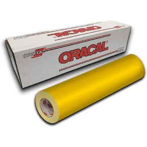 Oracal 651- 24" x 10yd - Light Yellow 022