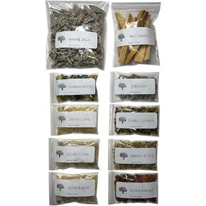 Gift Boxed Incense Variety Sampler: Set of 10 Incense