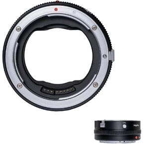 Megadap EFTZ21 Lens Adapter Ring Mount Autofocus Camera Mount Adapter Compatible with Nikon ZFC Bayonet Z9 Z8 Z7II Z7 Z6II Z50 Built in Electronic Aperture Automatic Compatible with Canon EOS EF Lens