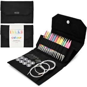 Lykke Colour 5" Interchangeable Set - (Black Vegan Suede)