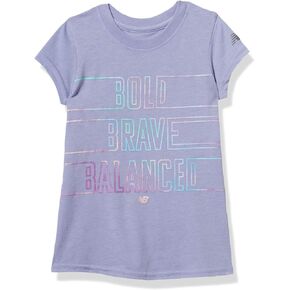 New Balance Girls' Short Sleeve Graphic Tee