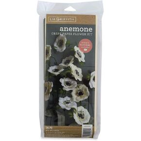 Creativity Street Crepe Paper Flower Kit-Anemones
