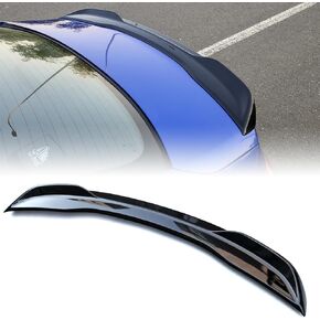 PSLER Trunk Spoiler for Civic Sedan 11th Gen 2022 2023 2024 Lid Rear Spoiler Wing Highkick Duckbill Styling Exterior Tail Fin Bright Black