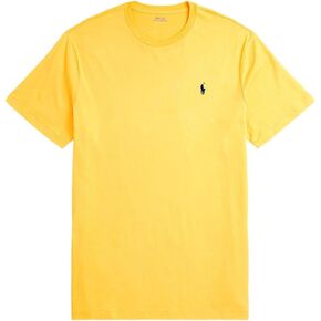 POLO RALPH LAUREN POLO RALPH LAUREN Mens Crew Neck T-Shirt (M, GoldYellow)