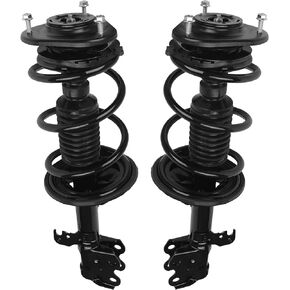 Autoround 172358 172357 Front Complete Strut & Coil Spring Assembly Compatible with Toyota Prius 2004 2005 2006 2007 2008 2009, Both Driver Passenger Side