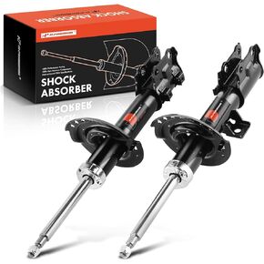 A-Premium Front Pair [2] Strut Assembly Compatible with Hyundai Elantra 2011-2016, Driver and Passenger Side