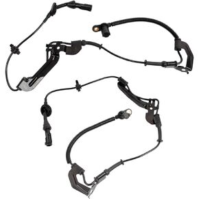 TRQ Front ABS Wheel Speed Sensor Set Compatible with 2009-2012 Ford Escape 09-11 Mercury Mariner