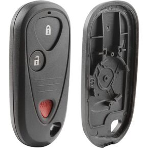Replacement for 2001-2006 Acura MDX NSX RSX 3-Button Remote Key Fob Shell Case E4EG8D-444H-A