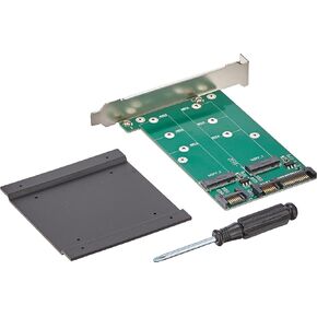 Vantec Multi-Size Dual M.2 to Two SATA III Port Converter Kit UGT-M2ST220