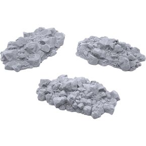 EnderToys Jagged Rocks Scatter by Printable Scenery, 3D Printed Tabletop RPG Scenery and Wargame Terrain 28mm Miniatures