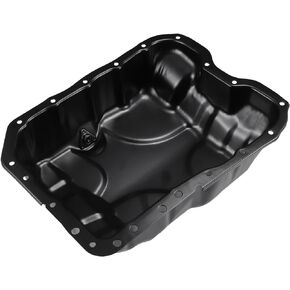 X AUTOHAUX Engine Oil Pan for Jeep Renegade 2015-2021 2.4L L4-Gas for Jeep Compass 2017-2022 2.4L L4-Gas Replaces No.5047566AB