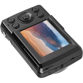 Mini Digital Camera, Digital Camera Cheap 720p 16mp Cameras for Photography with 2.4 Inches LCD Screen Travel Camera for Boys Girls Teens (Black) in Saudi Arabia