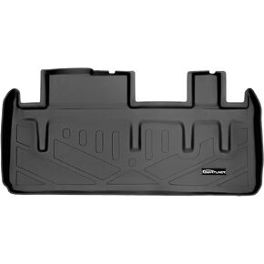 MAXLINER All Weather Cargo Liner Floor Mat Behind 3rd Row Black for 2011-2018 Toyota Sienna Without Power Folding 3rd Row Seats