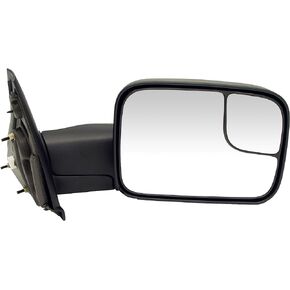 Dorman 955-494 Driver Side Power Door Mirror - Heated / Folding Compatible with Select Dodge Models, Black