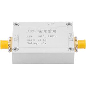 ADS-B 1090MHz RF LNA Amplifier Module Front-End Radio Frequency Low Noise Amplifier 38dB Gain RF LNA Amplifier Module for ADS-B
