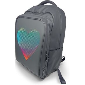 LED Backpack, LED Bag, LED Backpack with Programmable Screen, Carry-On Backpack, Digital Backpack, LED Bookbag, Video Backpack, laptop Backpack for women and men, Motorcycle Backpack