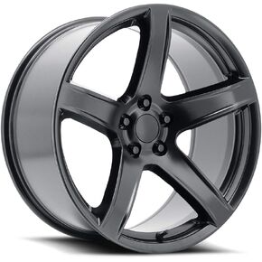 V1185 2018 Hellcat Satin Black Wheel 20x9.5"/5x115mm/+18mm Offset