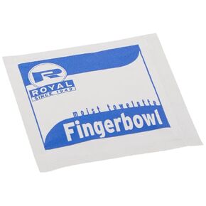 Royal RF1MB Moist Wet Wipe Towelette, Individually Wrapped, Package, 1000 Count (Pack of 1), White
