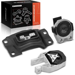A-Premium 3PCS Engine Motor Mount and Transmission Mount Set Compatible with Ford Focus 2012 2013 2014 2015 2016 2.0L, Replace # 5S4Z6038CA, AV6Z6068A