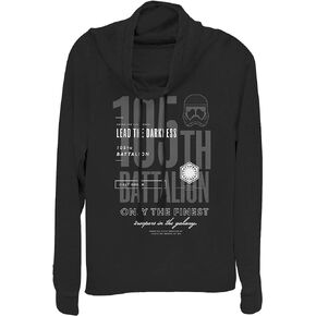 STAR WARS Lead Darknessq Women's Long Sleeve Cowl Neck Pullover