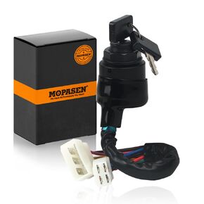 Ignition Switch Key Compatible for Yamaha Gas 2 Cycle Golf Cart G1 1979-89 J178250820 J108250820 by MOPASEN