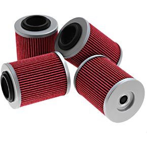 Oil Filters Kit Replacement for Bombardier Can-Am Outlander 330 400 450 500 570 650 800 850 1000 HF152 KN152