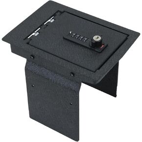 Center Console Safe Gun Safe Box Compatible with 2013-2018 Subaru Forester with Heavy Gauge Plate Steel, 4 Digit Combination Lock with Key.