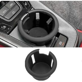 Cup Holder Coasters for Cayenne Accessories, Silicone Non-Slip Car Cup Holder Insert for Porsche 2011-2017 Cayenne Car Accessories (for Cayenne 2011-2017 Red) in Kuwait
