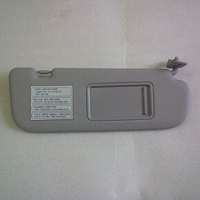 Sell by Automotiveapple, Hyundai Motors OEM Genuine 852203X200TX Gray Front Right Passenger Inside Sun Visor Sunroof type 1-pc For 2011~2014 Hyundai Elantra : Avante MD