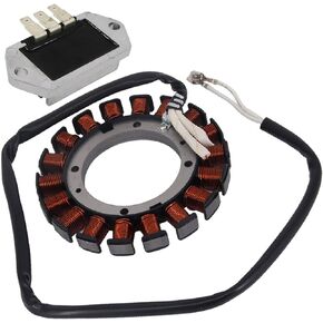15 Amp 20Amp Engine Stator for Kohler 237878-S 2408503-S 5475509-S 24-085-03-S 41-085-07 24-085-01 54-755-09-S Stator K532 K582 K161 K181 K241 with Regulator Rectifier