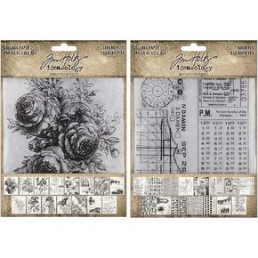 Ranger Ink Bundle - Idea-Ology - Tim Holtz - Collage Paper Archives and Serendipity - 2024 May Release th94365 and th94366