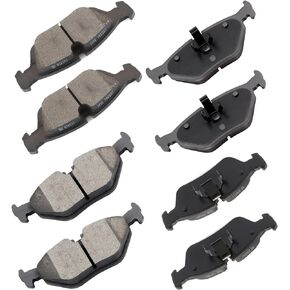 Front Rear Ceramic Brake Pads Kits 8pcs fit for BMW 318i,318is,318ti,3i,323Ci,323i,323is,325Ci,325i,325is,325xi,328Ci,328i,328is,Z3,Z4