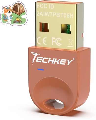 محول بلوتوث USB 5.3 لأجهزة الكمبيوتر المكتبية، قم بتوصيل وتشغيل جهاز استقبال وجهاز إرسال بلوتوث صغير V20 EDR Dongle لأجهزة الكمبيوتر المحمول بلوتوث Windows 11/10/8.1-Tangy in Saudi Arabia
