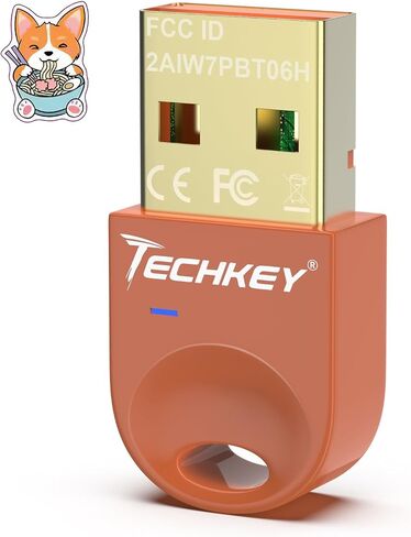 محول بلوتوث USB 5.3 لأجهزة الكمبيوتر المكتبية، قم بتوصيل وتشغيل جهاز استقبال وجهاز إرسال بلوتوث صغير V18 EDR Dongle لأجهزة الكمبيوتر المحمول بلوتوث Windows 11/10/8.1-Pimento in Saudi Arabia