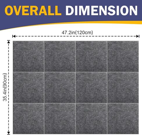 12 قطعة بديلة من ألواح الفلين، 11.8 بوصة × 11.8 بوصة، بلاط حائط قابل لإعادة الاستخدام مع 70 دبوسًا، 64 مادة لاصقة آمنة وقابلة للإزالة، لوحات إعلانات للجدران، المكتب، الفصول الدراسية، غرفة المعيشة، لوحة رمي السهام باللون الأبيض in Kuwait