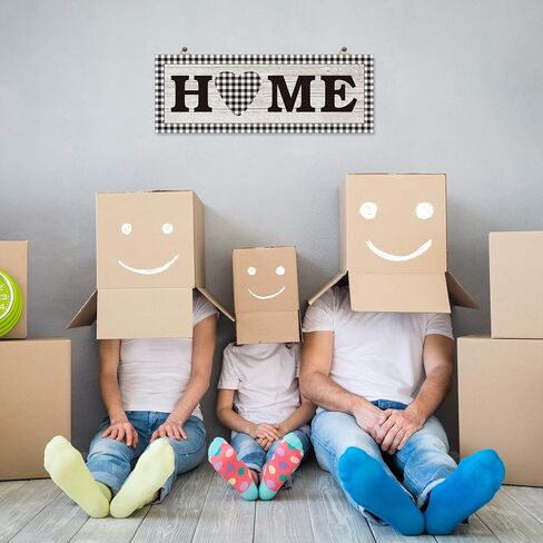 لافتة خشبية من Jetec Home بنمط قلب جميل ريفي لتزيين الحائط بافلو منقوشة بزخرفة خشبية لافتة فنية جدارية خشبية ريفية للمنزل، وغرفة النوم، وغرفة المعيشة، والجدار، وديكور الزفاف in Saudi Arabia
