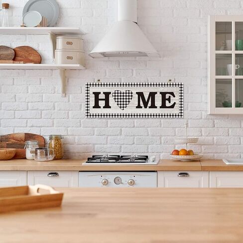 لافتة خشبية من Jetec Home بنمط قلب جميل ريفي لتزيين الحائط بافلو منقوشة بزخرفة خشبية لافتة فنية جدارية خشبية ريفية للمنزل، وغرفة النوم، وغرفة المعيشة، والجدار، وديكور الزفاف in Saudi Arabia