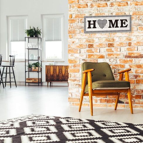 لافتة خشبية من Jetec Home بنمط قلب جميل ريفي لتزيين الحائط بافلو منقوشة بزخرفة خشبية لافتة فنية جدارية خشبية ريفية للمنزل، وغرفة النوم، وغرفة المعيشة، والجدار، وديكور الزفاف in Saudi Arabia