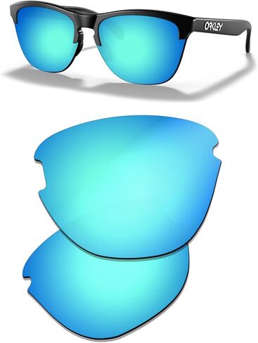 Polarized Lenses Replacement for Oakley Frogskins Lite Sunglasses OO9374 in Saudi Arabia