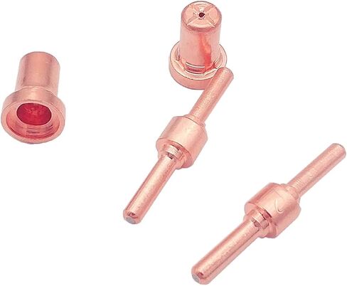 80pcs PT-31 JG-40 WSD Plasma Electrode Tips Nozzle Extended Shroud Shield Cup Kit Fit Cut 50D 50 40 Plasma consumable Cutting in Kuwait