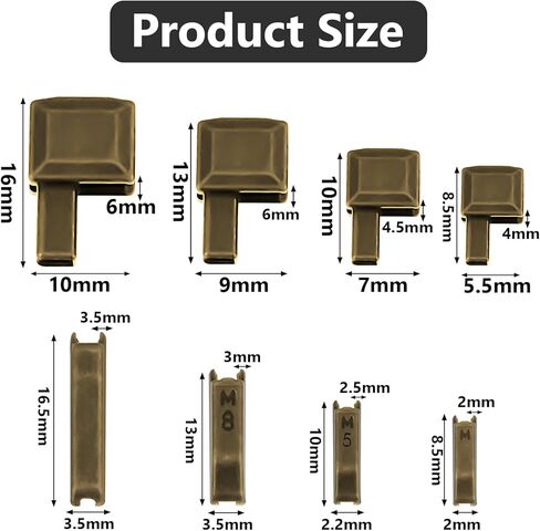 48pcs Metal Zipper Latch Slider Retainer, 3#5#8#10 Zipper Insertion Pin Zipper Stopper Broken Zipper Pull Replacement, 3 Color Zipper Slider Universal Zipper Fixer for Sewing,Jacket,Coat, Pants,Hand in Saudi Arabia