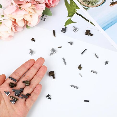 48pcs Metal Zipper Latch Slider Retainer, 3#5#8#10 Zipper Insertion Pin Zipper Stopper Broken Zipper Pull Replacement, 3 Color Zipper Slider Universal Zipper Fixer for Sewing,Jacket,Coat, Pants,Hand in Saudi Arabia