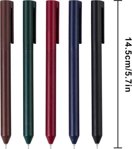 RIANCY colored gel pens, 18 pack coloring pastel gel pen 0.5mm retractable fine point pens smooth writting ink pen for school office students stationery supplies in Saudi Arabia